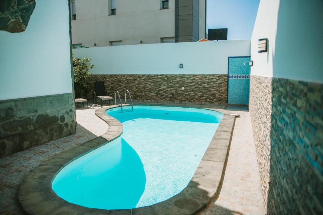 Villa Cervantes Sonnenland con piscina privada climatizada Maspalomas  Exterior foto